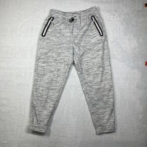 Public Record Jogger Pants Boys XL Gray Cotton Mid Rise Training Gym Tapered Leg